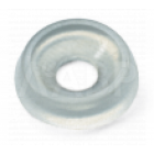 Шайба подкладная прозр. пластик АЛДИ d=10мм/3мм, L=3мм(1000)