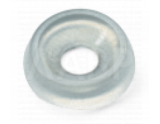 Шайба подкладная прозр. пластик АЛДИ d=10мм/3мм, L=3мм(1000)